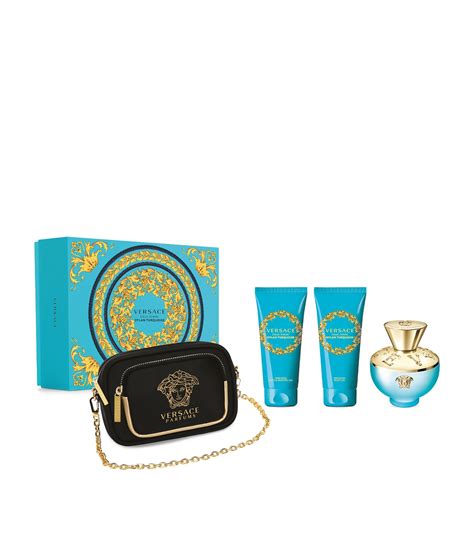 versace dylan turquoise set.